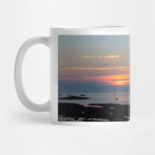 Sunset at Cobo Bay, Guernsey Mug